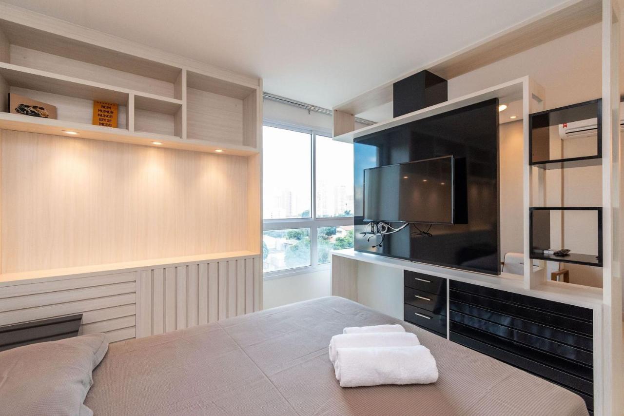 #Dna607B# Studio Unico No Setor Bueno Apartment Goiania Luaran gambar