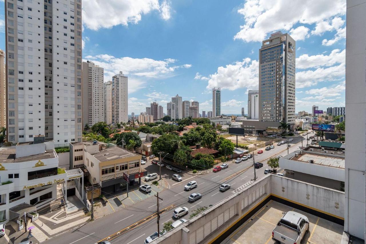 #Dna607B# Studio Unico No Setor Bueno Apartment Goiania Luaran gambar